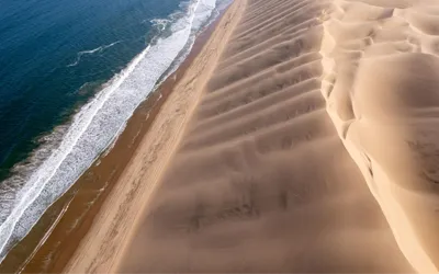 Sandwich Harbour coastal desert